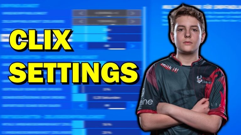 Clix Fortnite Settings